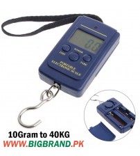 10 Gram to 40KG Portable Electronic Luggage Hanging Weighing Scale